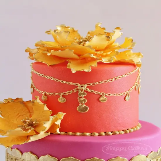 Bakell - Classic Red Luster Dust (4g, 1x Pump) Edible Vegan Dust & Paint for Baking, Desserts and Beverages {5}