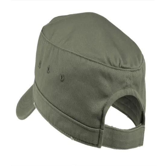 District &reg; Distressed Military Hat Olive {2}