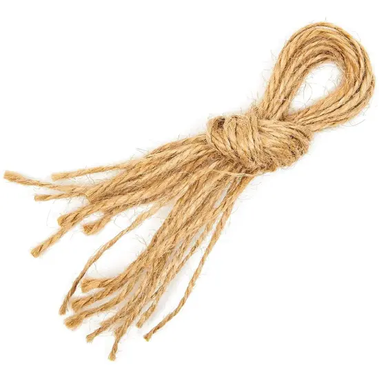 Bright Creations 12 Pack Unfinished Wooden Cross with Jute String, Small Wooden Crosses for Crafts, DIY Cross for Religious Events, Baptism, and Easter Decorations (3.8 x 5 In) Brown {7}