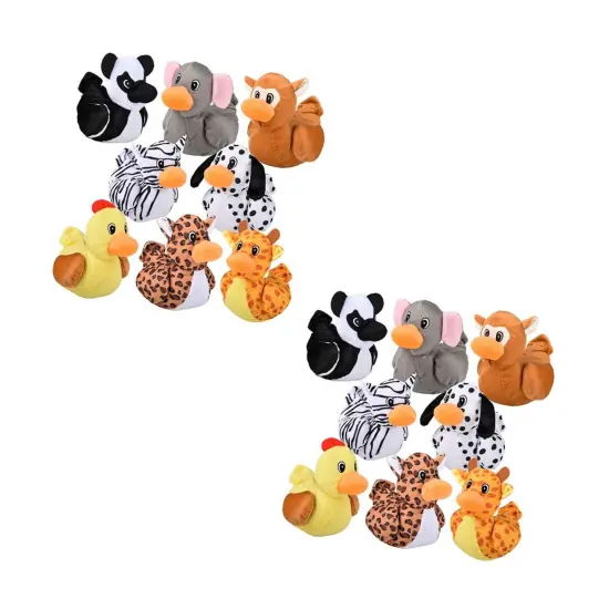 Plush Duck Animals 8 Inch Assorted Designs {6}