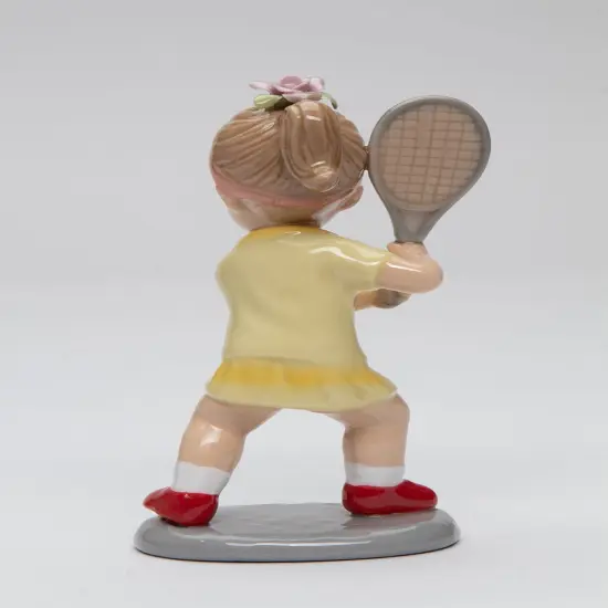 Ceramic Tennis Girl Figurine, Home D&eacute;cor, Gift for Her, Gift for Mom, Gift for Daughter, Wimbledon {5}