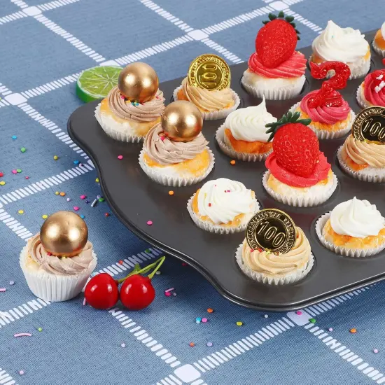 500 Count Mini Cupcake Liners White Muffin Liners Greaseproof No Smell Small Cupcake Wrappers Baking Cups {2}