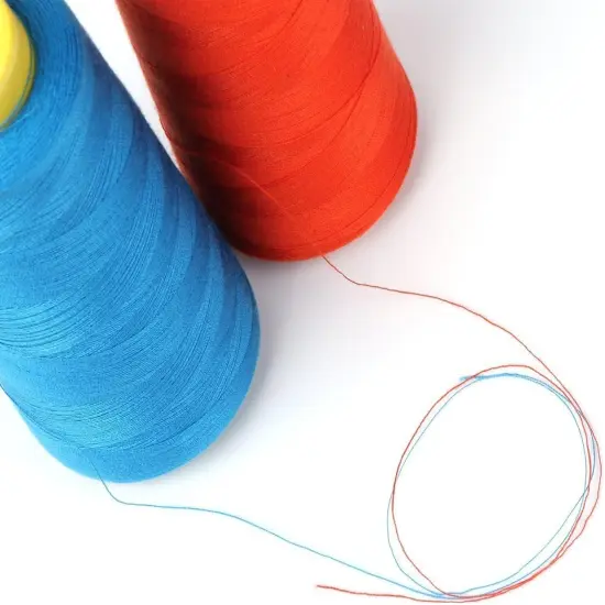 4-Pack HOT Pink All Purpose Sewing Thread Cones (6000 Yards Each) of High Tensile Polyester Thread Spools for Sewing, Quilting, Serger Machines, Overlock, Merrow & Hand Embroidery. {2}