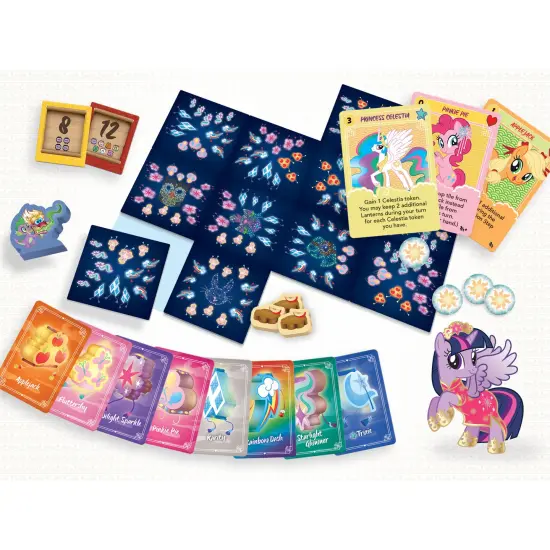 Renegade Games: My Little Pony: Festival of Lanterns - Board & Card Game, Tile Placement & Hand Management, New Modules, Ages 14+, 1-4 Players, 30 Min {3}