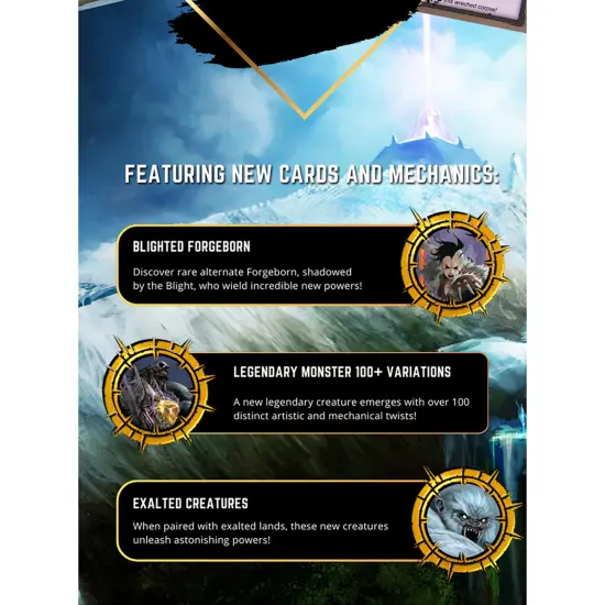 SolForge Fusion: The Last Winter Booster Kit - Expansion, Hybrid Deckbuilding Card Game, 4 Unique Faction Decks, Lane Based Combat, Tabletop & Online {4}