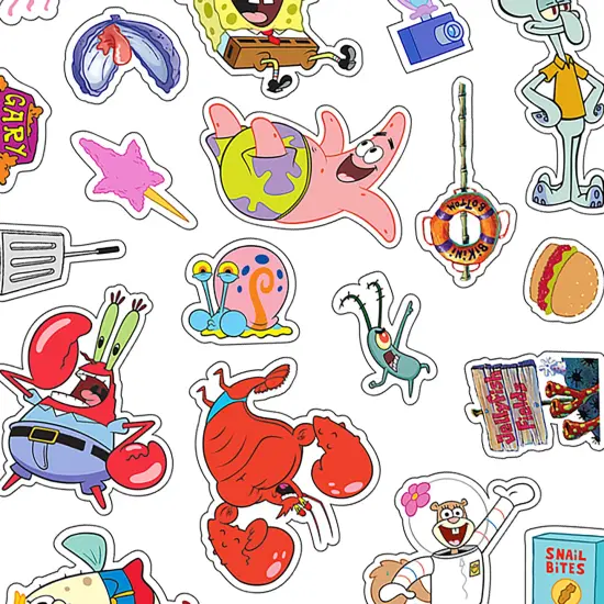 Magnetic Creations Tin: Spongebob - Creative Storytelling Playset, 40 Pop-Out Magnets, Beautiful Play Scene, Mix & Play Toy, Kids-Toddlers Ages 3+ {7}