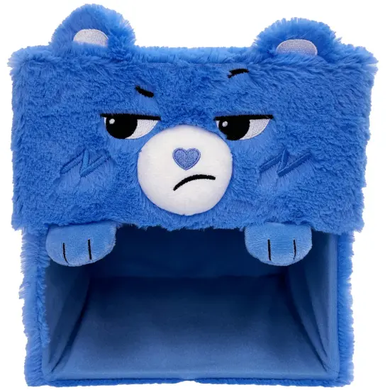 Care Bears: Storables 8" Box - Grumpy Bear - Blue Character Themed Bin, Fabric Storage Container, Opening Top Lid, Holds Toys, Books & More, Licensed {5}
