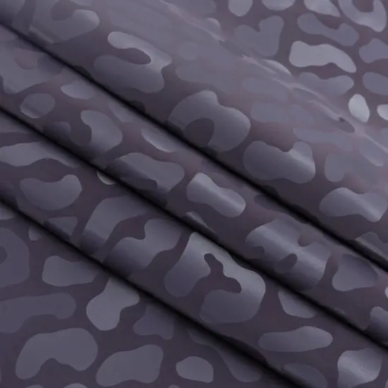 1 Yard 4 way Prowl Polyester Spandex Slick Vinyl Fabric 36" x 55" Length by Width Dark Berry {4}