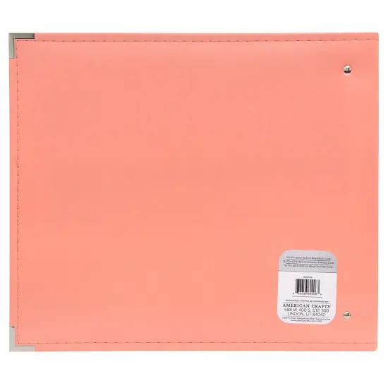 We R Classic Leather D-Ring Album 12"X12" {4}