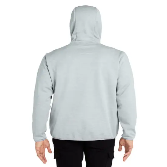 HUK&reg; Men's Performance Hooded Fleece Pullover Volcnc ash hthr {5}