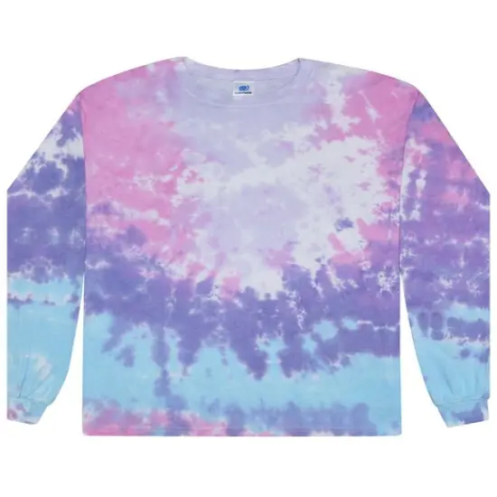 Tie-Dye&reg; Youth Long-Sleeve T-Shirt COTTON CANDY {1}