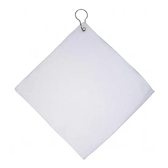 Carmel Towel Company&reg; Golf Towel with Grommet and Hook Black {5}