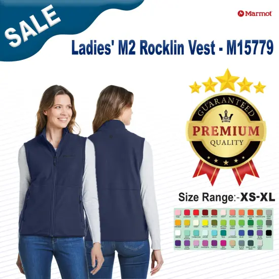 Marmot&reg; Ladies' M2 Rocklin Vest Black {2}