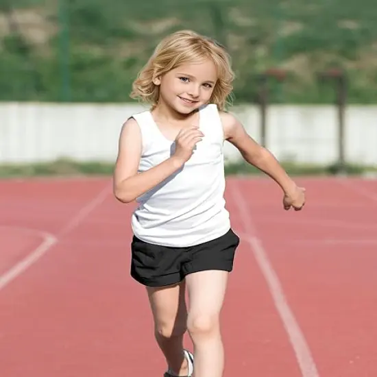 LAT&reg; Girls' Relaxed Tank GRAPHITE HEATHER {7}