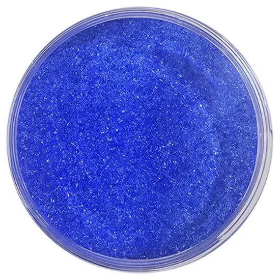 Wissmach Frit Fine Midnight Blue 96-20 1Lb. Jar 96 COE {1}