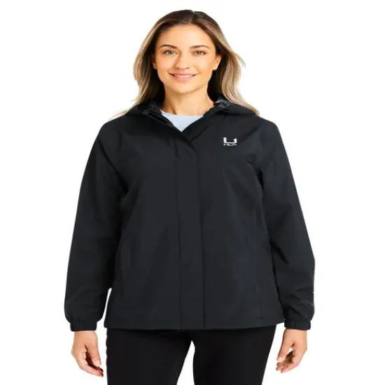 HUK&reg; Ladies' Storm Rain Jacket Black {4}