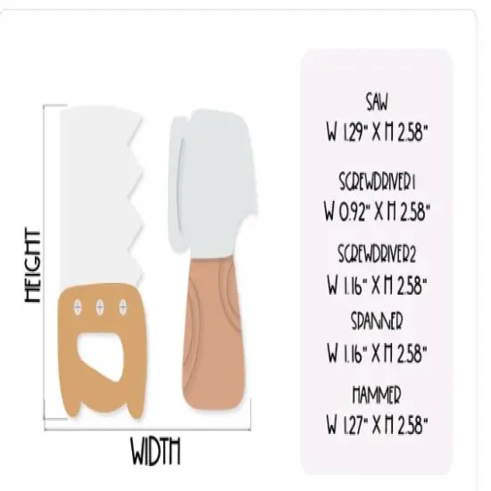 Dad Tools Cookie Cutter {3}