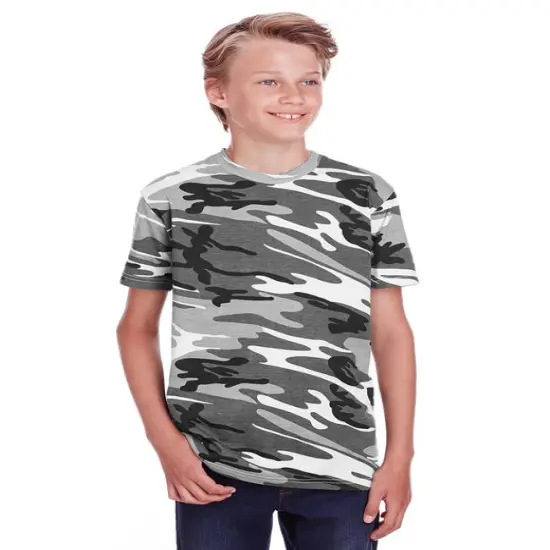Code Five&reg; Youth Camo T-Shirt URBAN WOODLAND {1}
