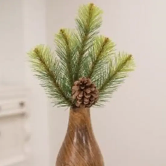 Empire Pine Pick With Pinecone 15" {2}