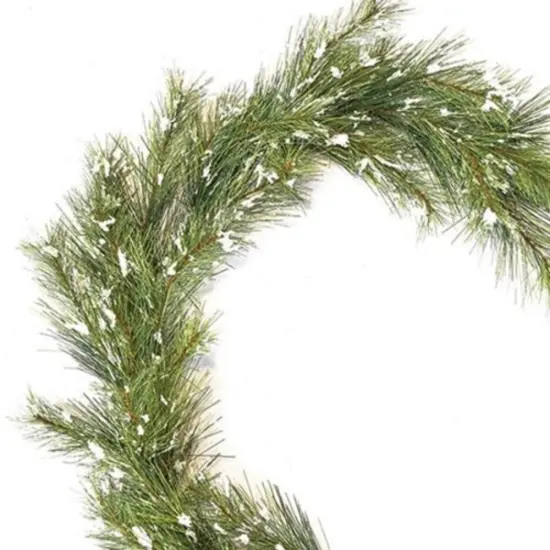 Snowy Silver Fir Garland 6ft {1}