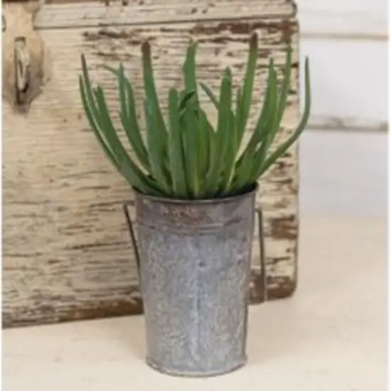 Palm Succulent Green with Brown Paper-Wrapped Wire Stem {2}