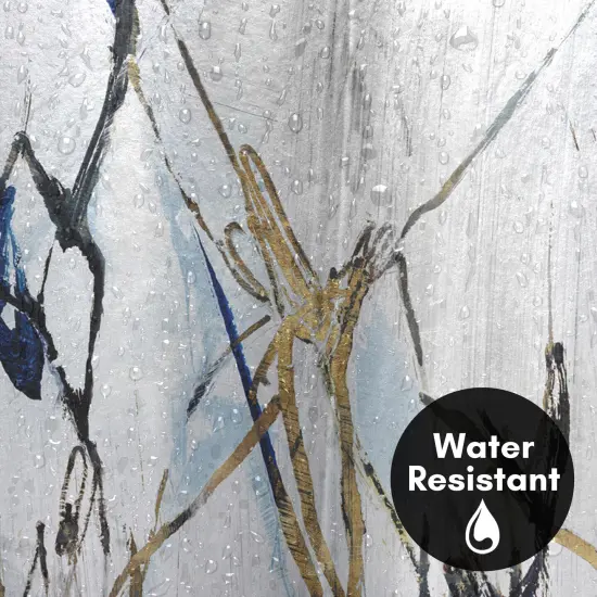 Americanflat 71" x 74" Shower Curtain, Moonstruck I by PI Creative Art {3}