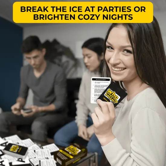 Who Knows Me Better? - Fun Card Board Game for Adults {5}