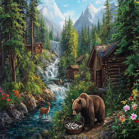 Sunsout Afternoon Snack 1000 pc Jigsaw Puzzle 52709 {1}