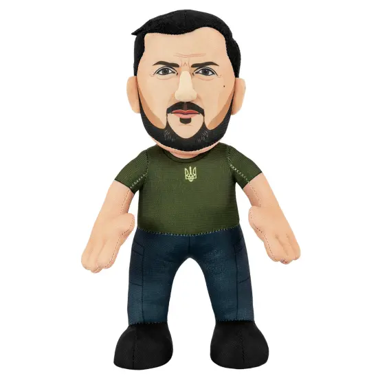 Bleacher Creatures Historical President Volodymyr Zelenskyy 10" Plush Figure {1}