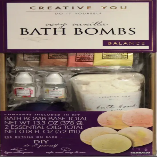 Creative You Do It Yourself Very Vanilla Bath Bombs Kit {1}