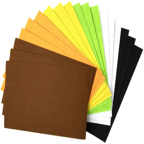CousinDIY Adhesive Back Stiff Felt Sheets 6"X9" 18/Pkg-Bold Colors {3}