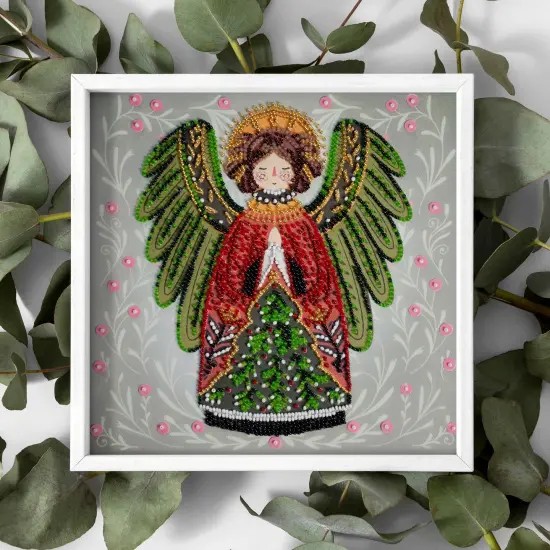 Bead embroidery kit - Guardian of the Christmas Miracle {3}