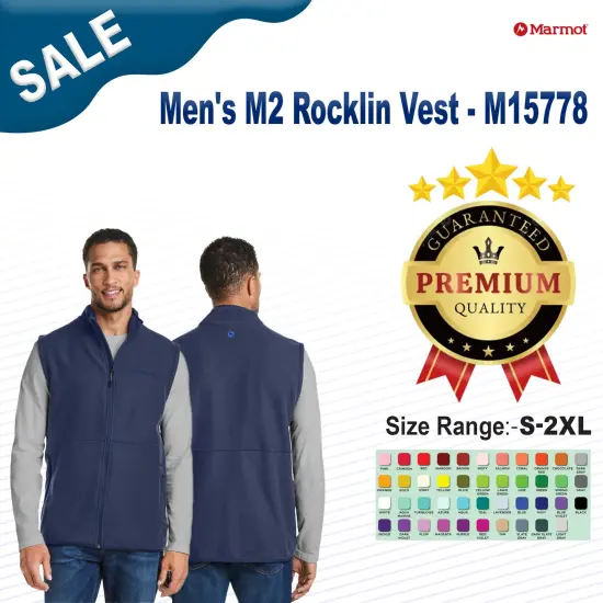 Marmot&reg; Men's M2 Rocklin Vest Black {2}