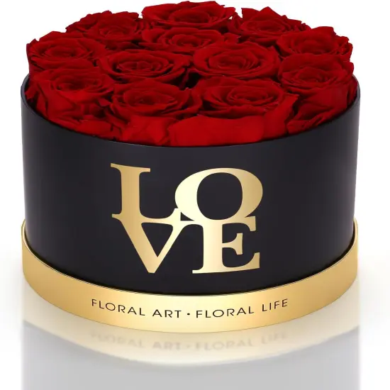 Preserved Flowers for Delivery Prime Gifts (Red) {1}