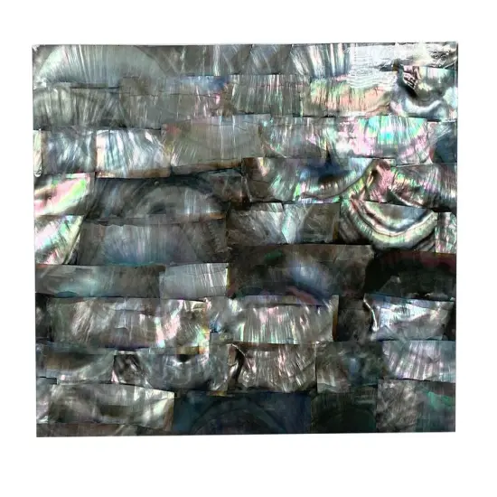 Shell Veneer, 5.5 x 9.5 inches | WMOP, BMOP, Abalone | Includes 3M Adhesive Sheet for Application, Great for Inlay Projects Natural Strip BMOP {1}