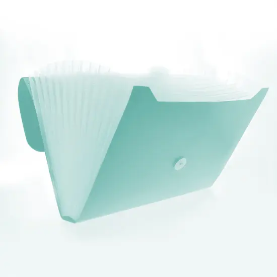 BAZIC Expanding File A4/Letter Size Poly 7-Pocket Pastel Edition {6}