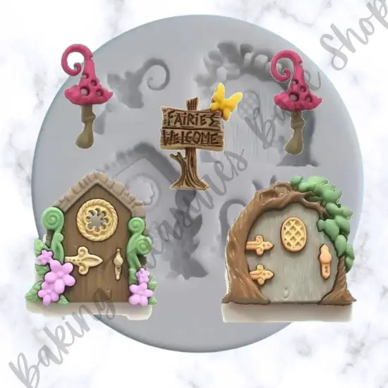 Fairies Home Silicone Mold {6}