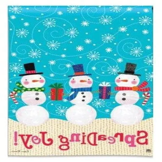 Spreading Joy Christmas Garden Flag {2}