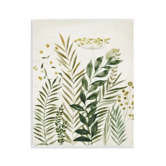 Stupell Industries Palm Leaves & Herbs Wall Plaque Art Design by Hannah Dawson {1}