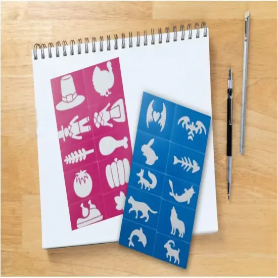 200 Pieces Face Painting Stencils for Kids(Multicolor) {6}