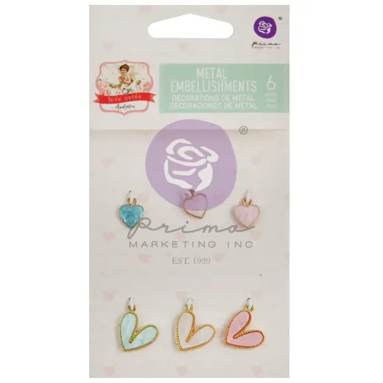 Love Notes Collection Charms - 6 pcs {1}