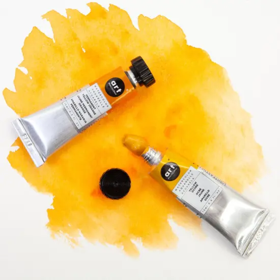 Art Philosophy&reg; Artist Grade Watercolor Tubes - Permanent Yellow Deep - 15 ml - series #2 {5}