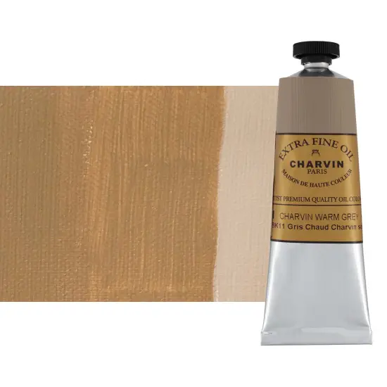 Charvin Extra Fine Oil Paints Warm Grey - 60, 120, 150 {1}