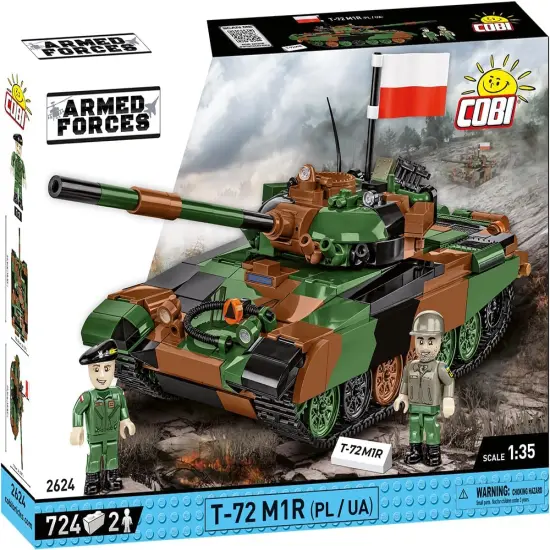 COBI Armed Forces T-72 M1R (PL/UA) Tank {2}