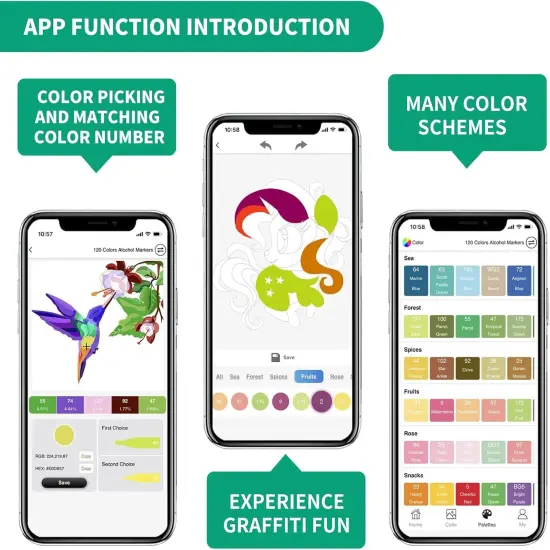 280 Colors Alcohol Markers {3}