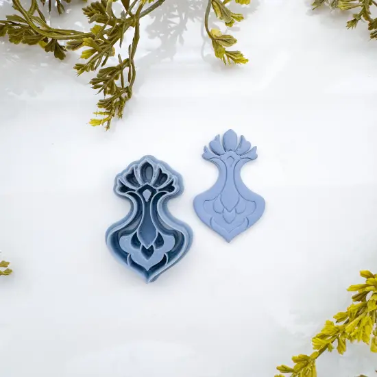 ELDERBARK DANGLE | ENCHANTED | CLAY CUTTER {1}