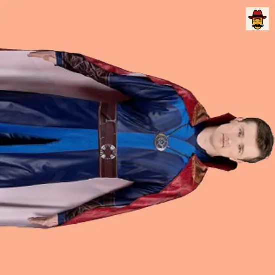 Marvel Doctor Strange Costume Tunic Pants Detachable Padded Cape {5}