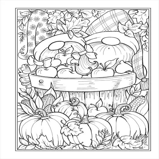 Creative Haven: Gnome Sweet Gnome Coloring Book-Softcover {7}