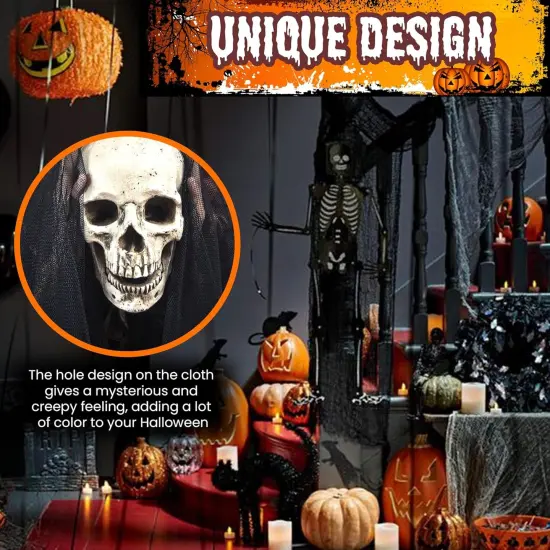 (48 x 240 in.) Halloween Creepy Cloth {3}