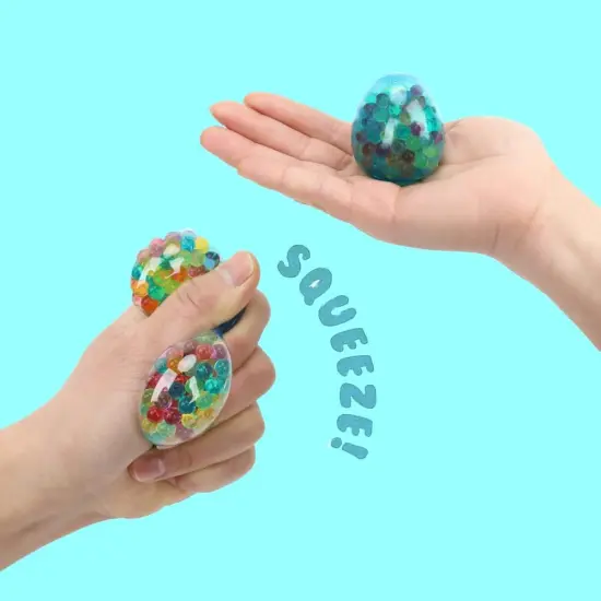 4 Pack Egg Stress Balls Stress Relief Easter Basket Stuffers Gifts {2}